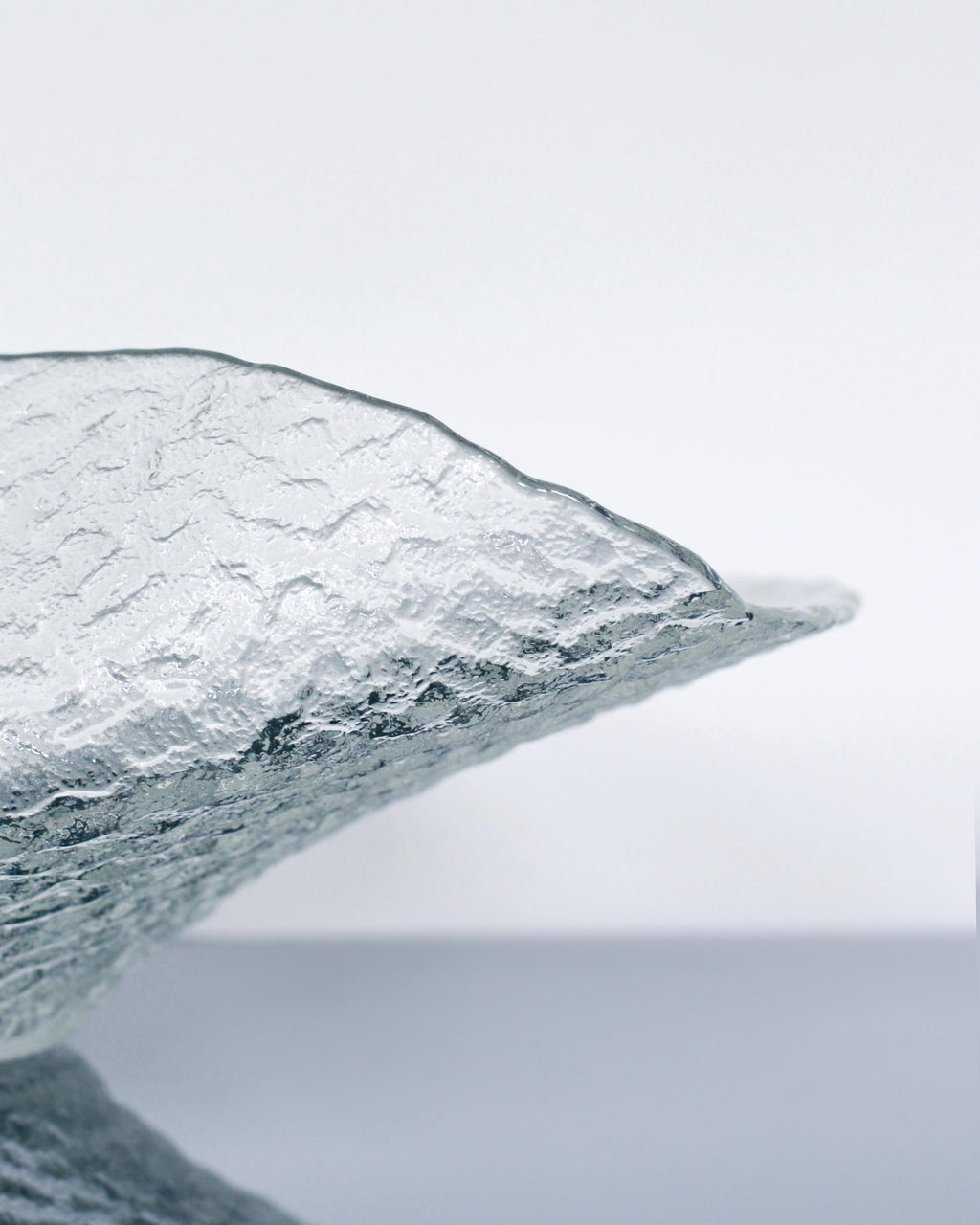 1970s Pukeberg Glass Centrepiece Bowl Designed by Uno Westerberg