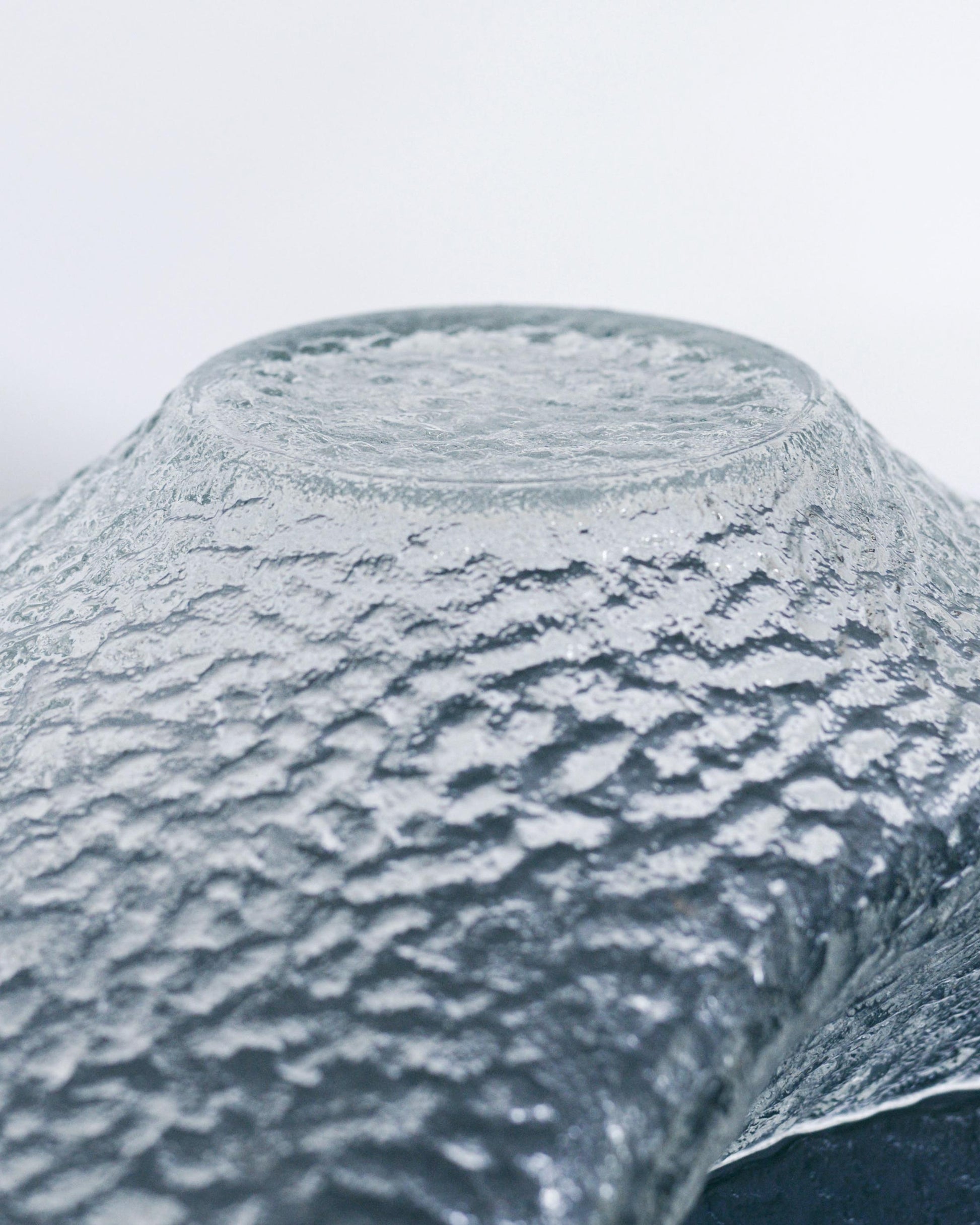 1970s Pukeberg Glass Centrepiece Bowl Designed by Uno Westerberg