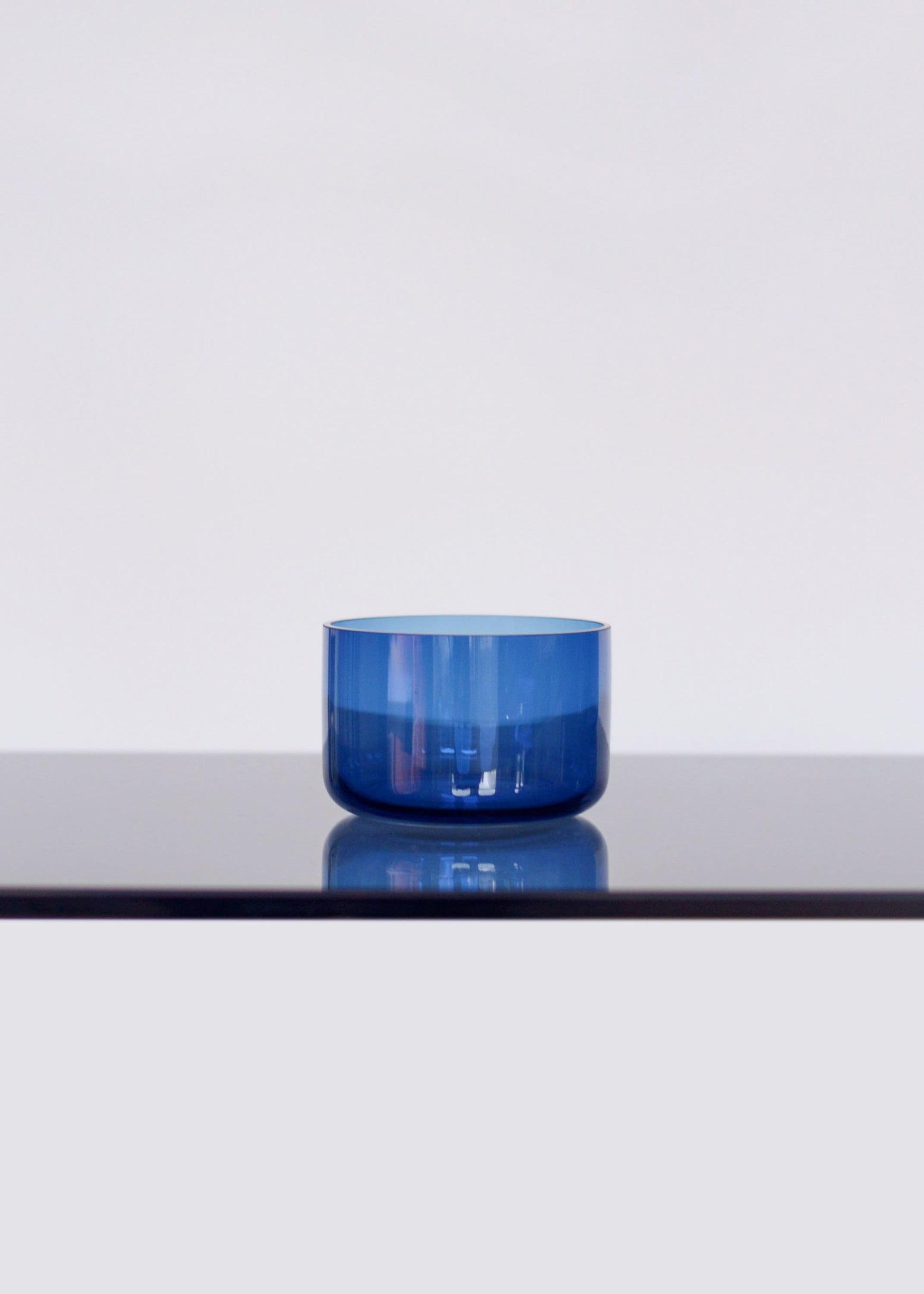 Set of 4 IKEA by Anne Nilsson ‘Stockholm’ Cobalt Blue Glass Graduated Bowls
